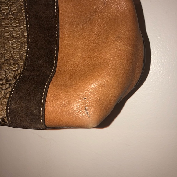 Coach Brown leather small purse - Picture 2 of 3